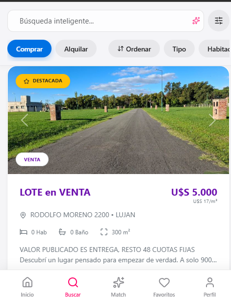 Sityoprop App Screen